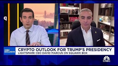 🟠 Former PayPal President and Lightspark CEO David Marcus says Bitcoin "is a better version" of----