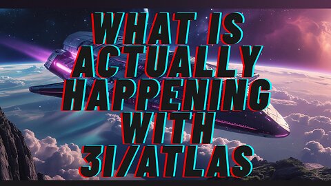 WHAT IS ACTUALLY HAPPENING WITH 3I/ATLAS