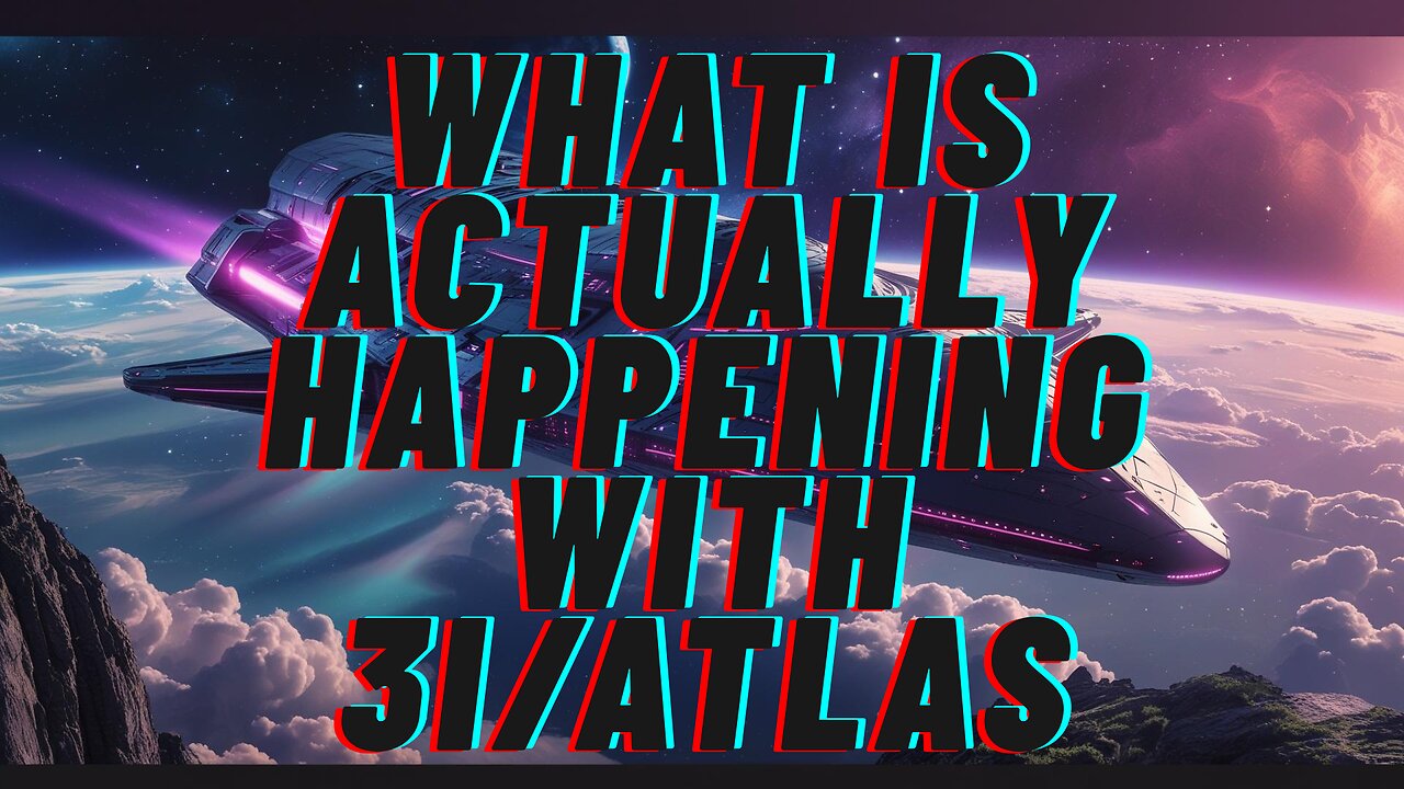 WHAT IS ACTUALLY HAPPENING WITH 3I/ATLAS