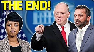 It’s DONE- Tom Homan & Kash Patel Deliver the Final Strike — Ilhan Omar CAN’T ESCAPE