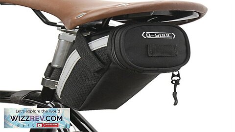 B-Soul 1L Bicycle Bag Large Capacity Nylon Fabric Ultralight Waterproof Bicycle Seat Review