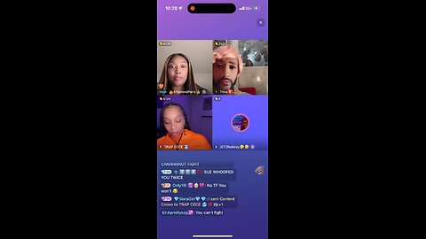 TRAP CECE INTERVIEWED BY COCKTAILS AND CONVERSATIONS EMPRESS AND TRINA B BIGO LIVE