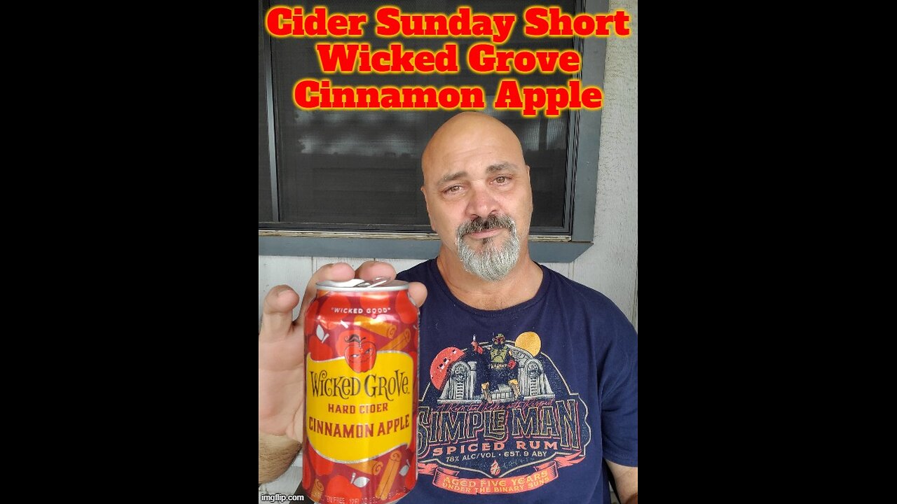 Cider Sunday Short: Wicked Grove Cinnamon Apple Hard Cider