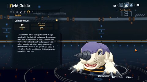 drimogemon all digivolution/de-digivolution/profile Digimon Story Time Stranger