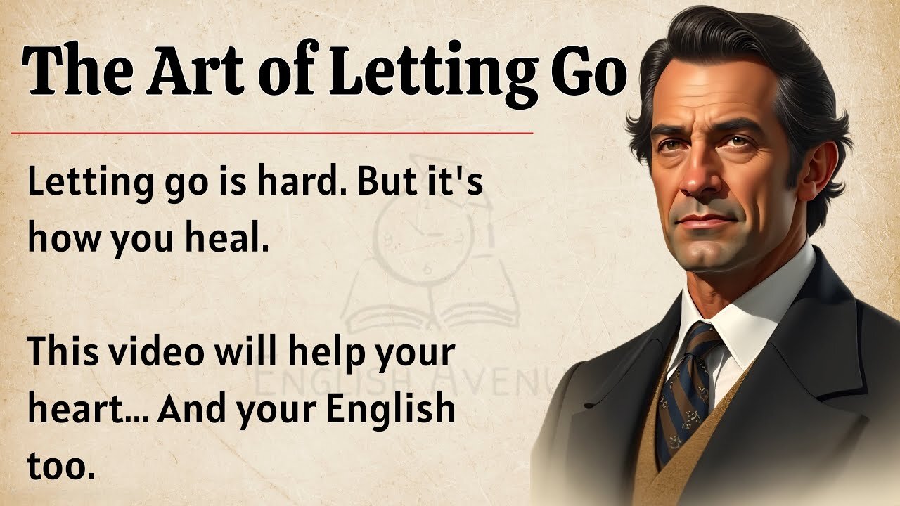 The Art of Letting Go - This Will Heal You || Graded Reader || Improve Your English Fluency ✅