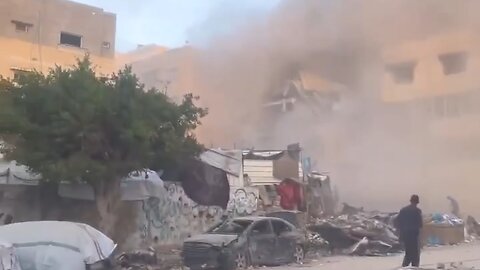 Gaza Bombed On Christmas Eve