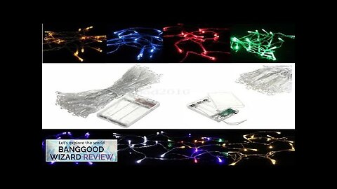 10M 80LED Battery Powered LED Funky ON/ Twinkling Lamp Fairy String Lights Review