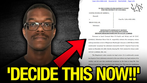 Emergency Filing in J6 Pipe Bomb Case!!