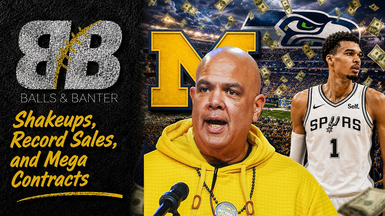 Michigan's Wild Week, $9.6B NFL Sale and Wemby's Massive Payday ⭐