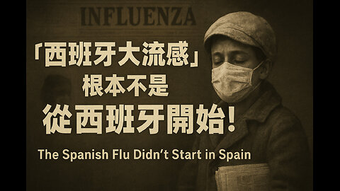 西班牙大流感真相：它不是從西班牙開始的！｜The Spanish Flu Didn’t Start in Spain!