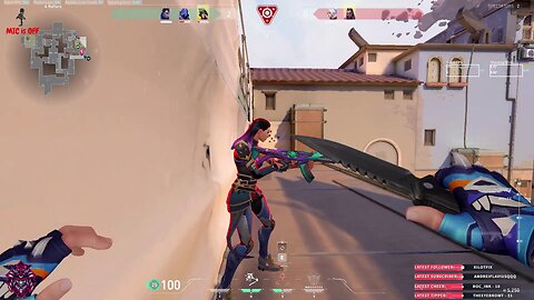 Just a little knifing in Valorant ..