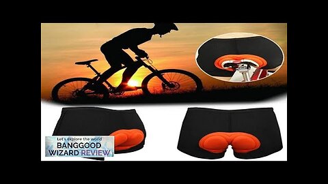 TENGOO Cycling Shorts Breathable Shockproof Comfortable Underpants Sponge Gel 3D Padded Review