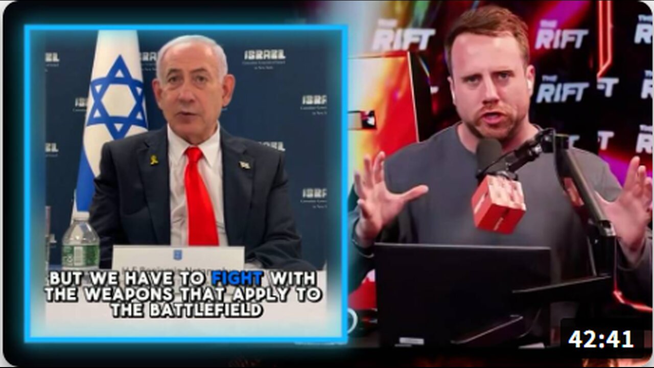 VIDEO: Alex Jones & Elijah Schaffer Debate Whether Or Not Benjamin Netanyahu's Pledge To Censor Americans Poses A Physical Threat Of Violence