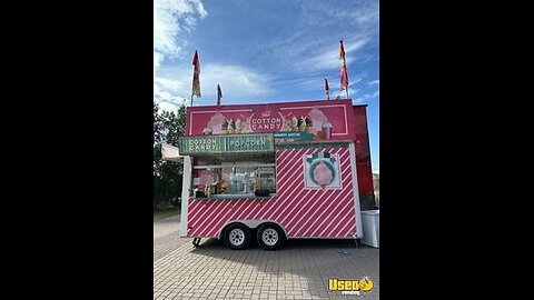 Turnkey - 2004 8' x 16' Carnival Treats Concession Trailer | Mobile Vending Unit