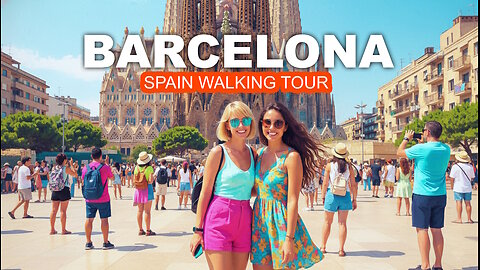 WALK through BARCELONA… as if you’re already there! 4K 60 FPS