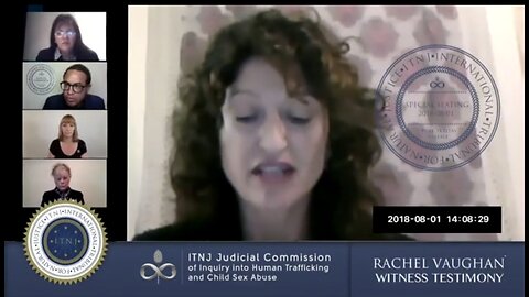 RACHEL VAUGHAN TESTIMONY OF FULLY OPERATIONAL MURDER PEDOPHILE RING