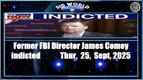 Former FBI Director James Comey indicted