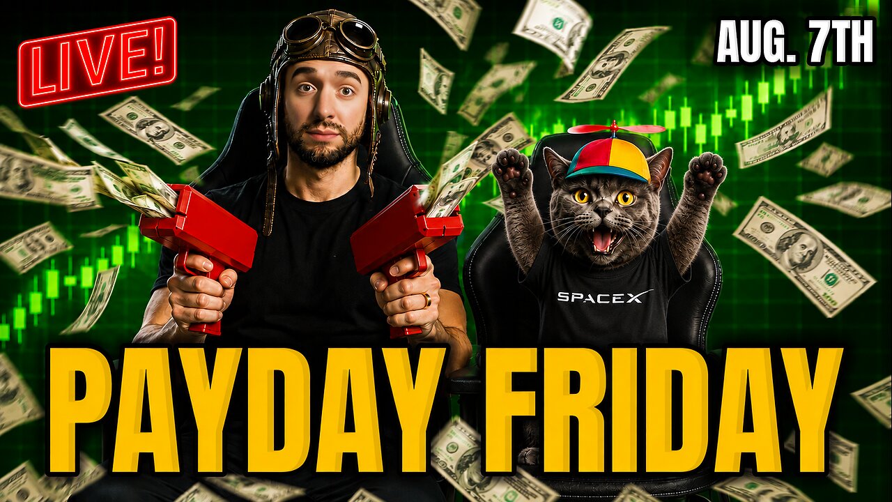 LIVE DAY TRADING: The MK show (Aug. 7th) thumbnail