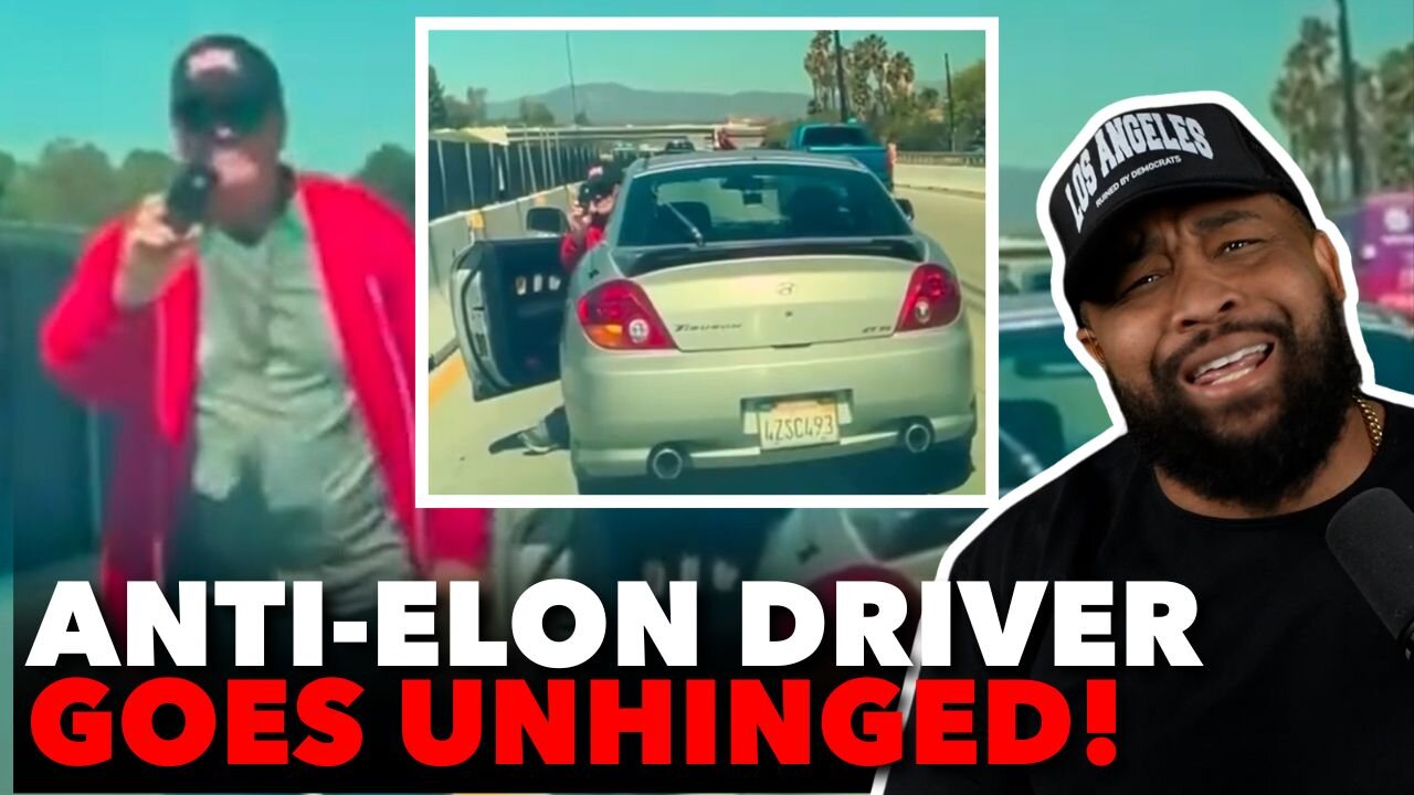 Road Rage OVER Driving Tesla On FREEWAY Goes HORRIBLY WRONG...
