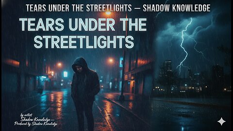 TEARS UNDER THE STREETLIGHTS – Shadow Knowledge (Official Music Video)