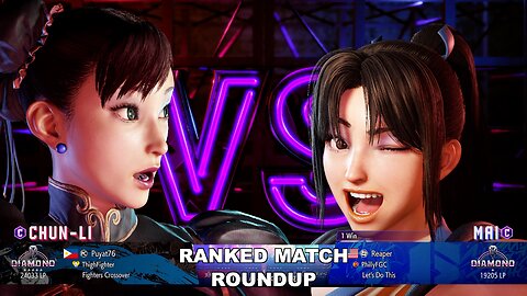 Kuya Kalbo SF6 Casual Match Roundup. Chun Li 4 star Diamond Rank [Hori Fight Stick]