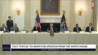 LIVE: President Trump Hosts Roundtable Discussion About ANTIFA...