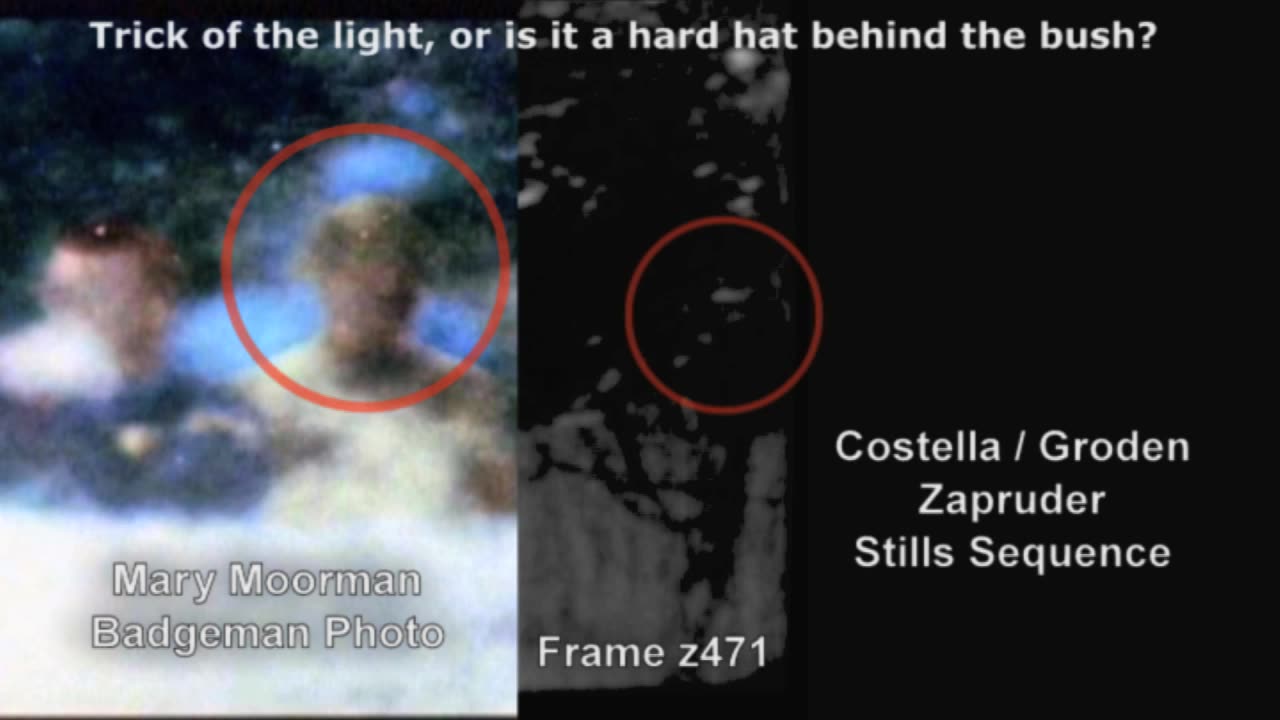 Trick of the Light or Hard hat behind bush- Is it 'Railway Helmet' man in Moorman Pic? ahjoostdedah