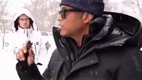 Here's Don Lemon outside the Minnesota church harassing Christians as they're leaving