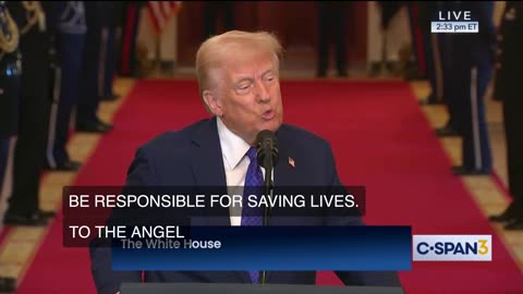 President Trump since 2015 to save lives!