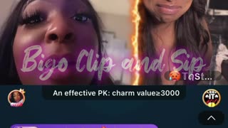 GG poppin her ish after poppin up on Liyah at Droski's house 11/18/25 #bigoclipandsip