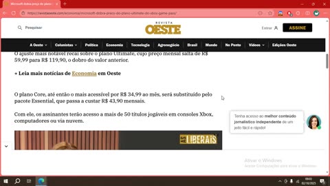 Microsoft dobra preço do plano Ultimate do Xbox Game Pass.mp4
