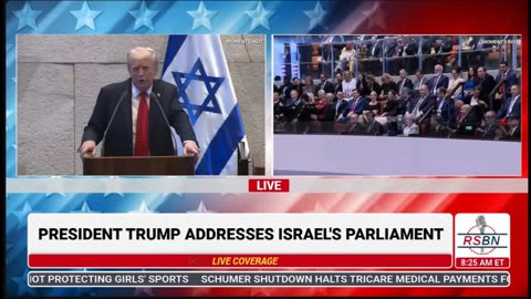 WATCH President Trump Addresses Israel's Parliament - 101325