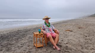 #169 Tamarack State Beach, Carlsbad, California. Christmas Special.