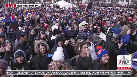 WATCH: The 53rd Annual March For Life Has a Massive Turnout - 01/23/26