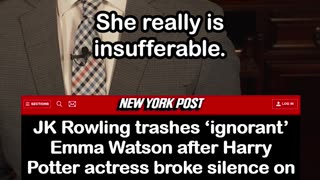 JK Rowling Shreds Emma Watson Over ‘Ignorance’