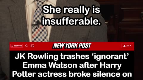 JK Rowling Shreds Emma Watson Over ‘Ignorance’