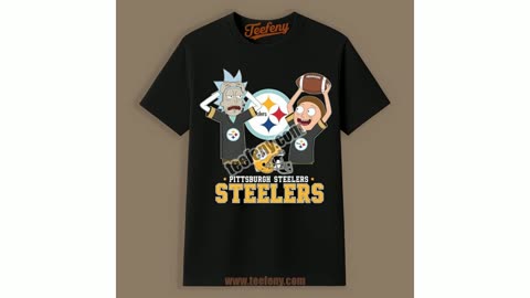 Pittsburgh Steelers Rick And Morty Funny Shirt