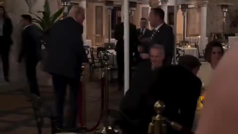 President Trump is with Elon Musk at Mar-a-Lago