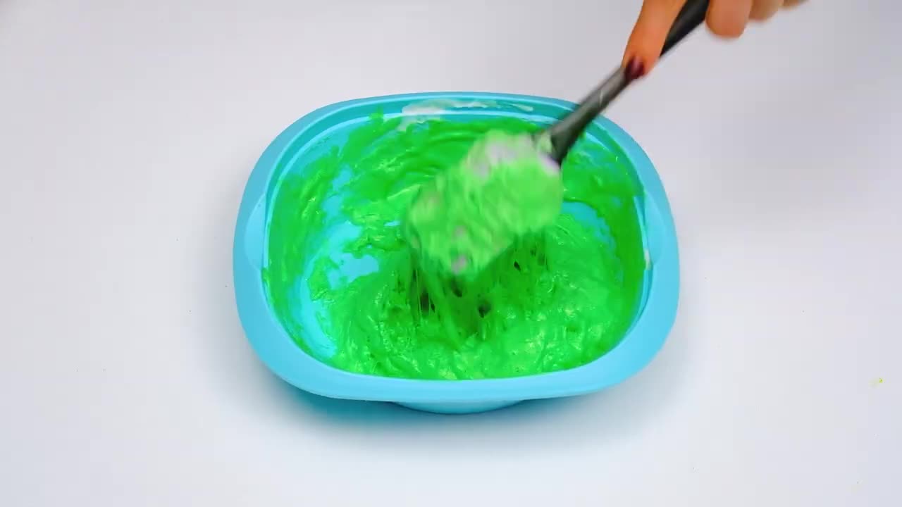 How to make smooth and stretchy glossy slim!so satisfying ASMR