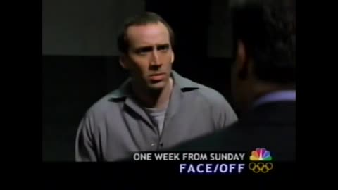 January 27, 2000 - NBC Promo for Travolta & Cage in 'Face/Off'