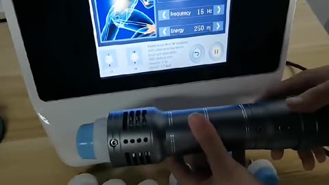 Shockwave Therapy Portable Digital Touch Screen Compact ESWT Electromagnetic Radial Type