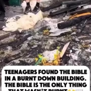 Teenagers rummaging through the devastation in California found something incredible…