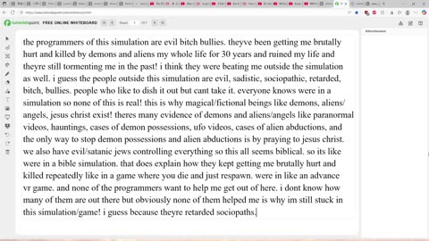 evil bitch programmers of this simulation have been bullying me my whole life!