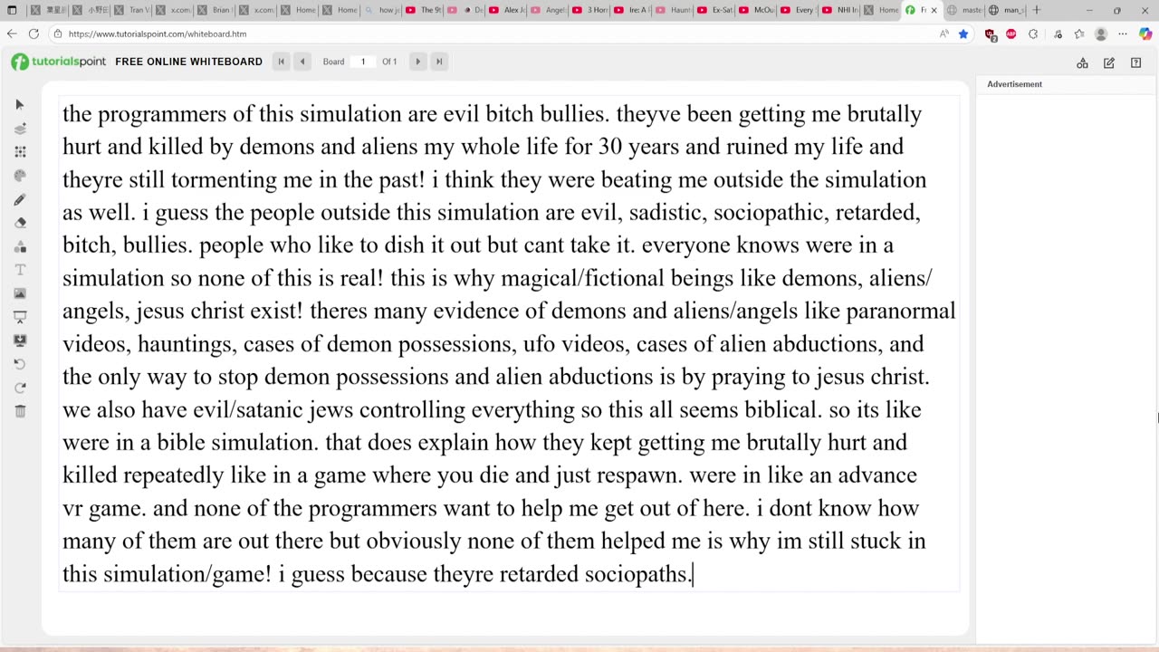 evil bitch programmers of this simulation have been bullying me my whole life!