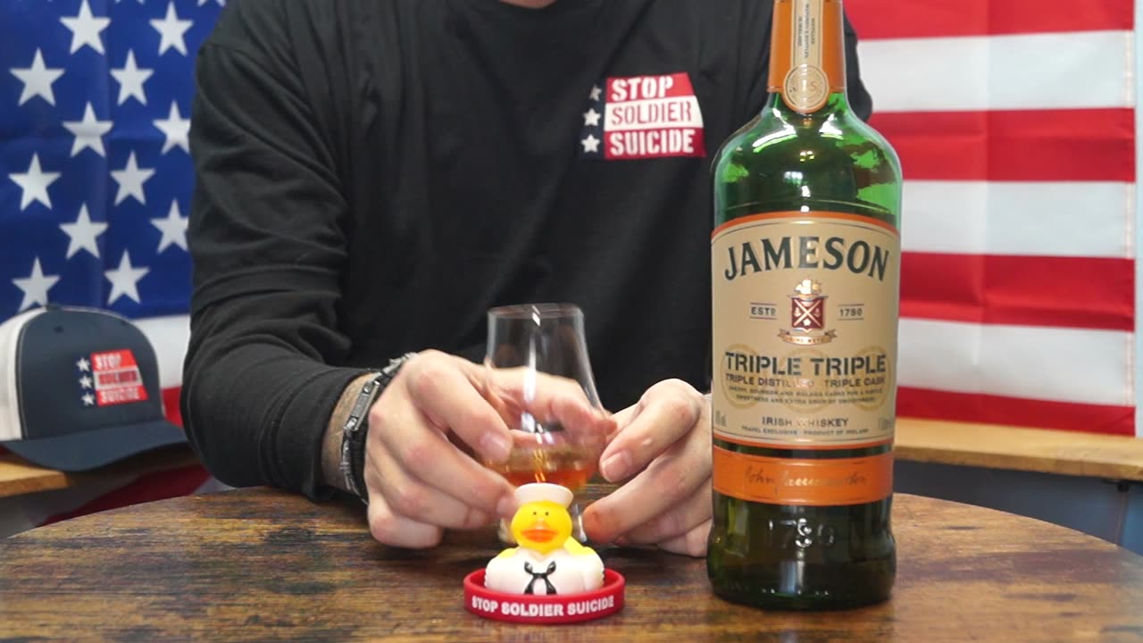 Leo Carder - Jameson Triple Triple Irish Whiskey Neat Pour Review