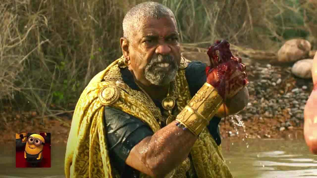 Gladiator II (2024) - Denzel Washington's Macrinus Fights Paul Mescal's Lucius Scene