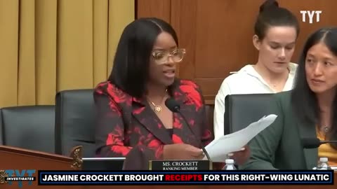 Jasmine Crockett Brought RECEIPTS For This Right Wing Nutjob