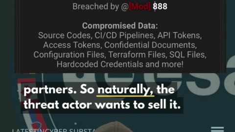 [2025-12-26] a hacker is selling access to the European Space Agency