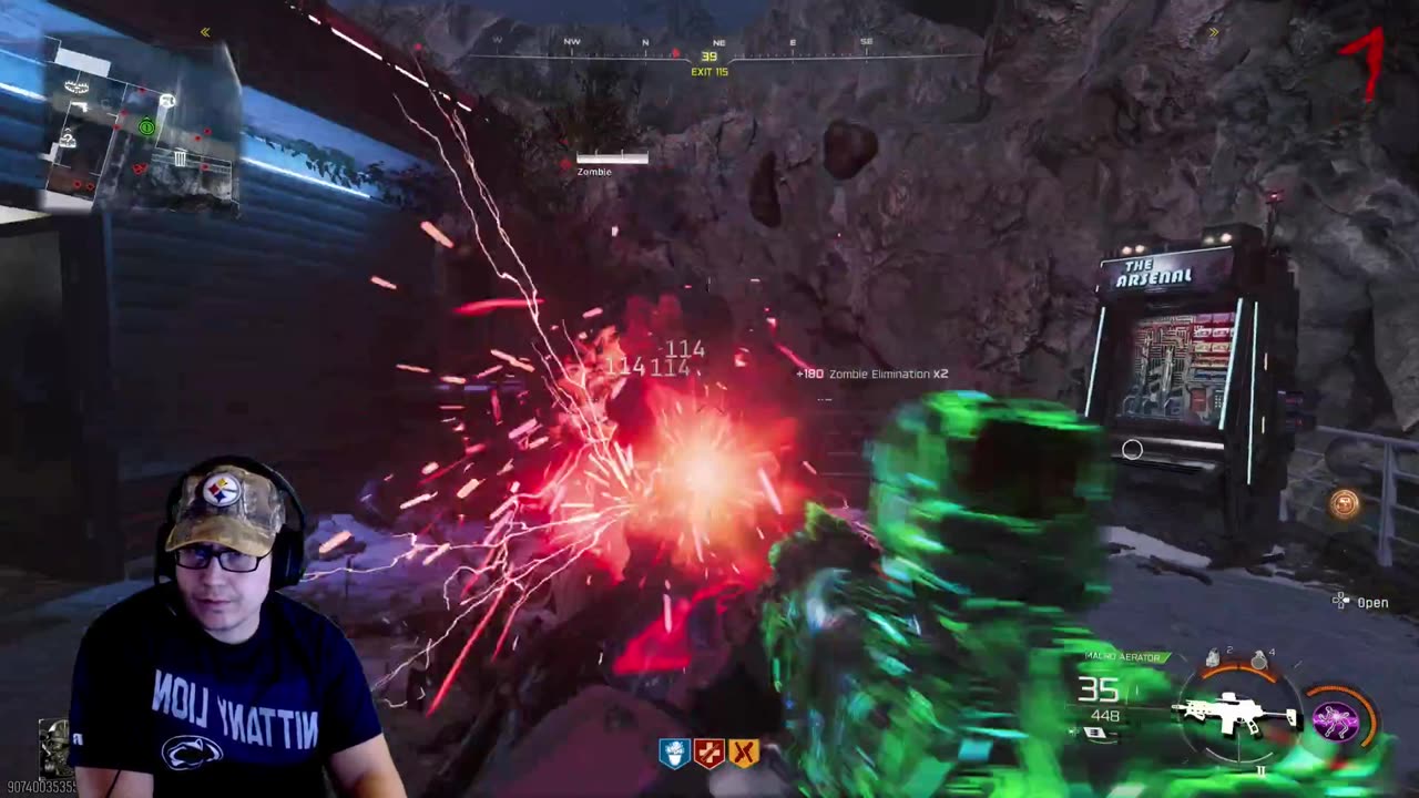 Playing COD and some RESIDENT EVIL