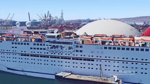 Carnival Imagination Fantasy-Class Cruise Liner in Long Beach (Scrapped 2020)